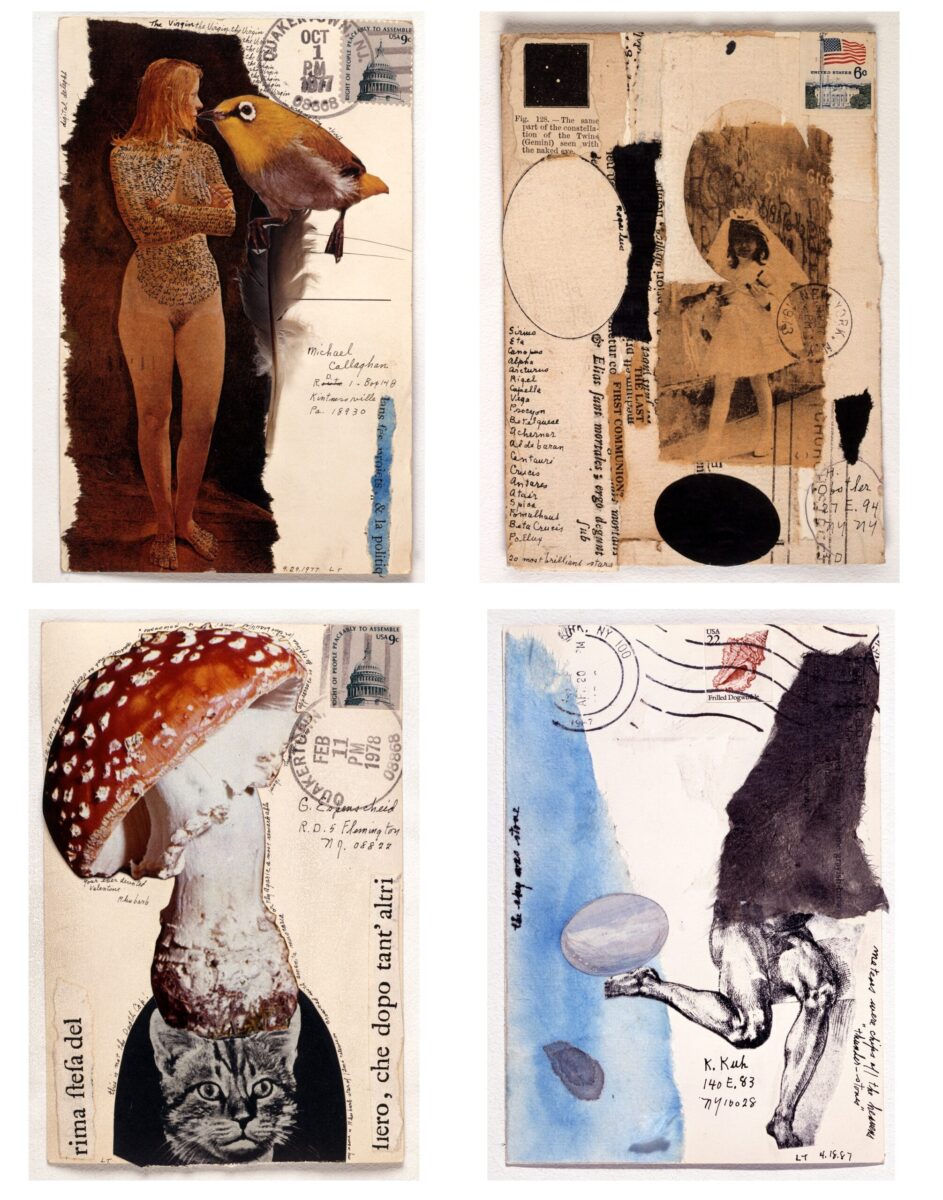 Postcard collages, 1973-87